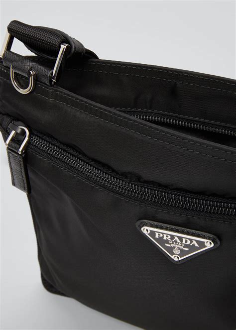 black cross body prada bag|Prada small nylon crossbody bag.